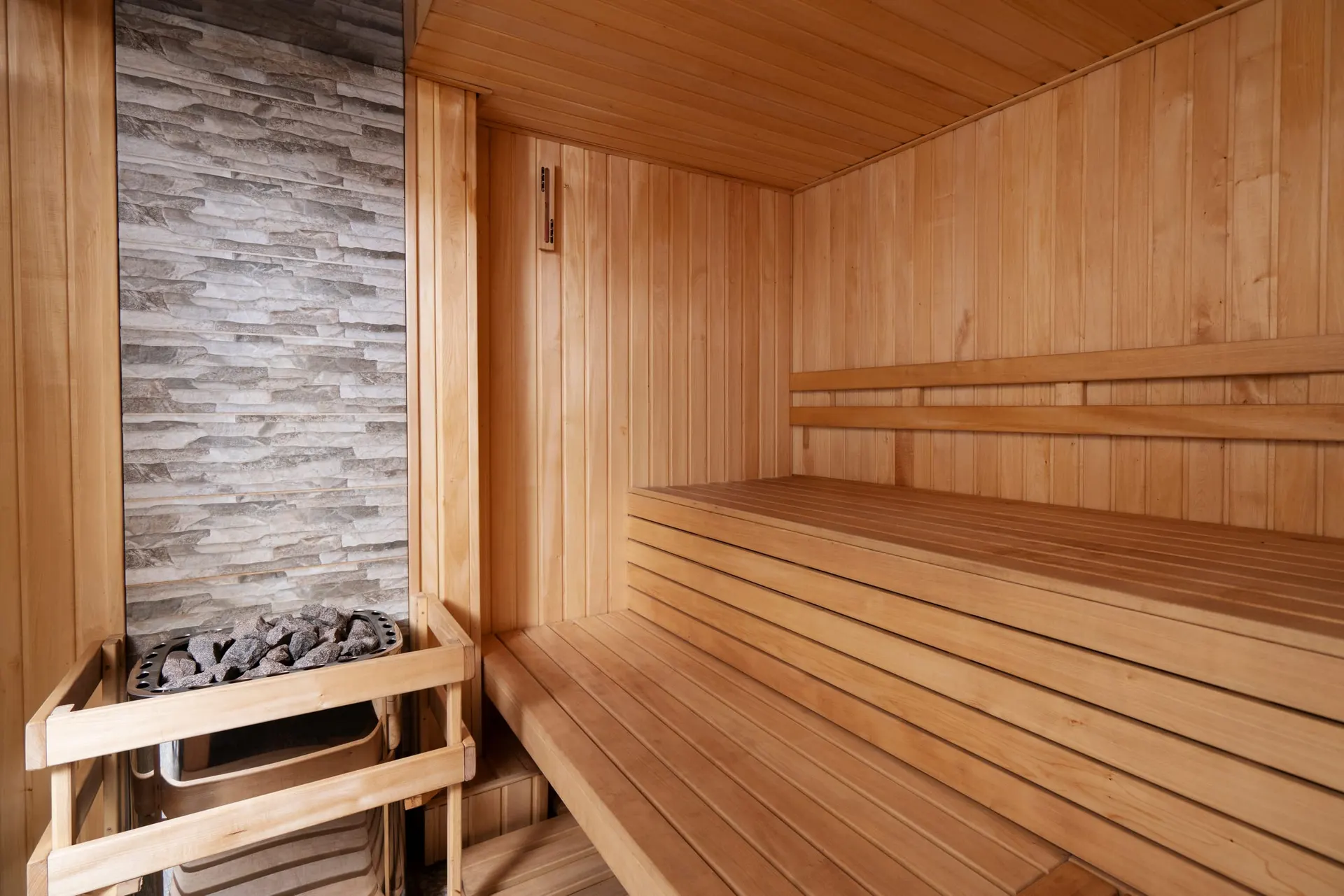 Sancak Aven sauna alanı
